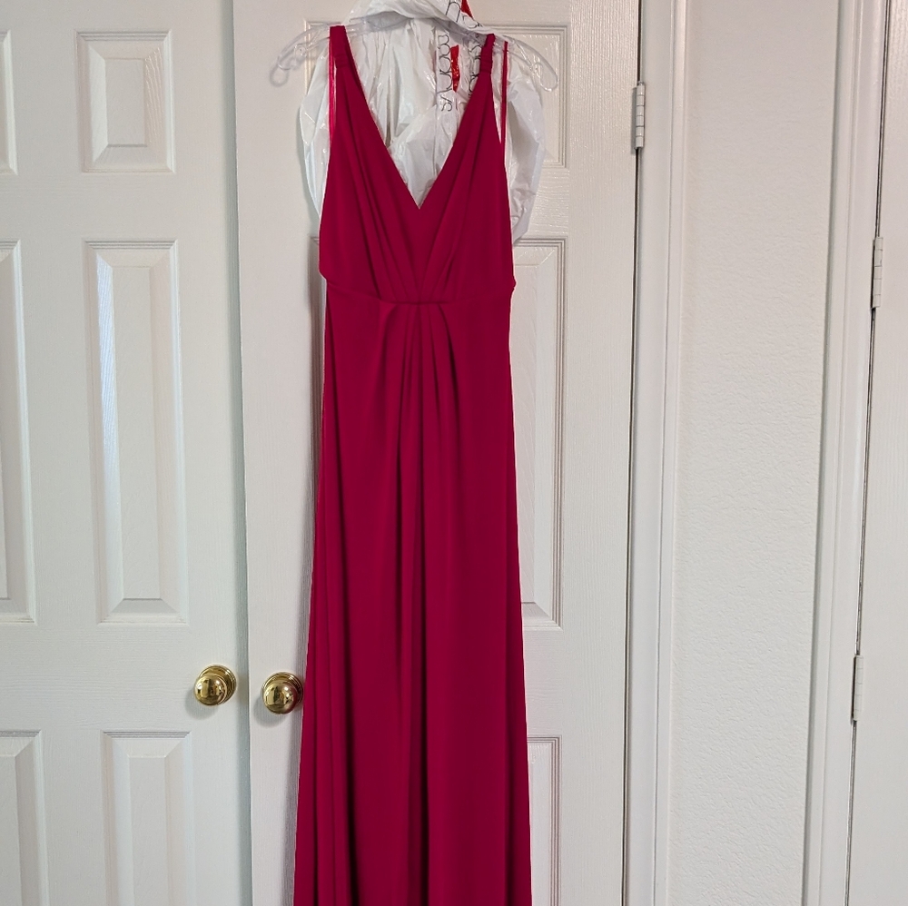 BCBGMaxAzria Red Maxi Dress